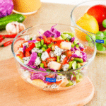 ⁦بولة سلطة زجاجي أوشن أشورنس – قطر 18 سم، سعة 1100 مل، زجاج شفاف فاخر، صناعة تايلاندية⁩ - الصورة ⁦2⁩