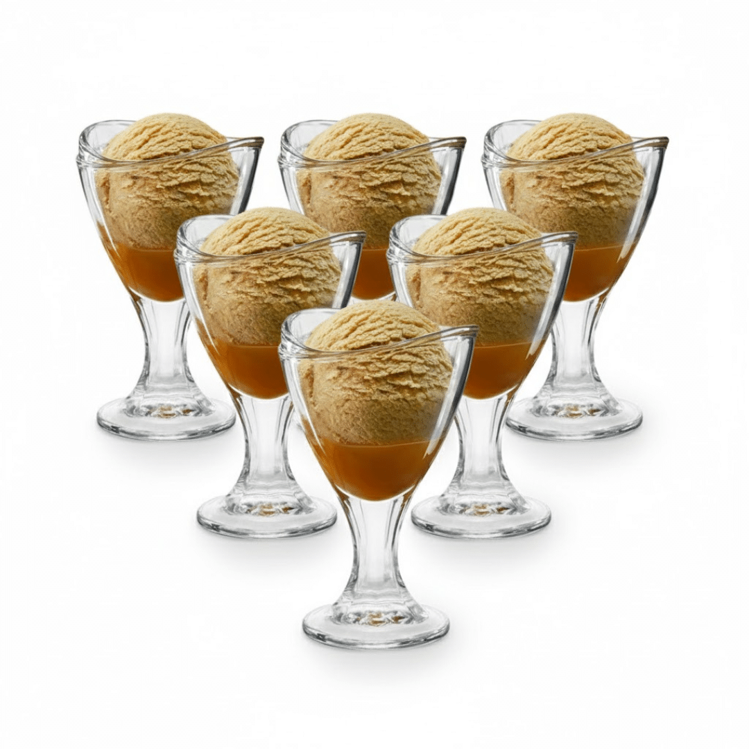 Ice Cream Dessert Glass (4) كاسات أوشن ديلايت للآيس كريم
