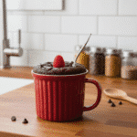 Danny Home Oven Ceramic Mug – Red Ribbed Design, 500ml Capacity - Image 3