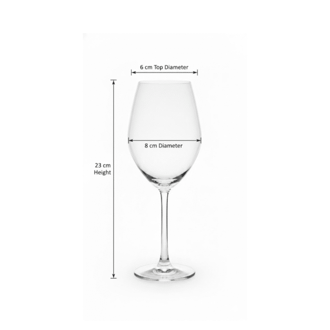 ⁦طقم كاسات أوشن سانتي – 420 مل، طقم من قطعتين، كاسات عصير زجاجية شفافة عالية الجودة – صناعة تايلاندية⁩ - الصورة ⁦2⁩