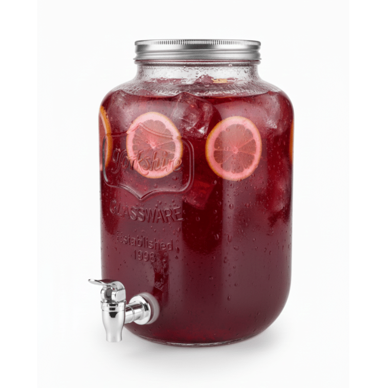 Glass Juice Dispenser