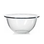 بولة زجاجية للفرن والخلط من بوركام، سعة 3000 سم مكعب (3 لتر) - مقاوم للحرارة، 26 سم - صنع في تركيا - الصورة 4