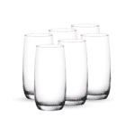 Ocean Ivory Hi Ball Glass Set 370 ml – 6-Piece Premium Tall Drinking Glasses for Juice, Soft Drinks, Iced Beverages & Water – Thailand Made - Image 4