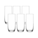 LAV Sude Long Drinking Glass 315ml – Clear Glass Tumbler, Set of 6, Turkey Made - Image 4
