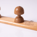 FoxiWood Solid Wooden Wall Hanger – 6-Peg Coat & Accessory Rack for Clothes, Hats, Bags, Towels & Home Organization - Image 2