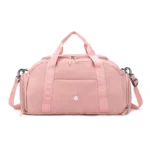 Fashion Travel Duffel Bag ,Unisex Large Capacity Bag For Gym And Fitness with Shoe Compartment-Cashmere