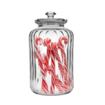 برطمان زجاجي من باشاباتشي بغطاء زجاجي محكم الغلق فيفا 1500 مل