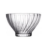 طقم بولة زجاجية بوكيه 6 قطع من باسابتشى - سعة 195 مل - للايس كريم والبودنج والارز بلبن - صنع في تركيا