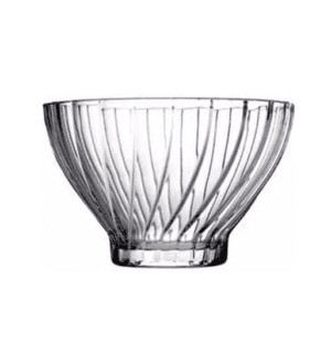 طقم بولة زجاجية بوكيه 6 قطع من باسابتشى - سعة 195 مل - للايس كريم والبودنج والارز بلبن - صنع في تركيا