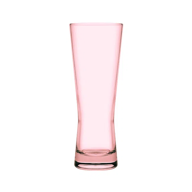 Pasabahce Cerveza Juice Cup-340ml Set of 6 Cups -Pink Color - Image 3