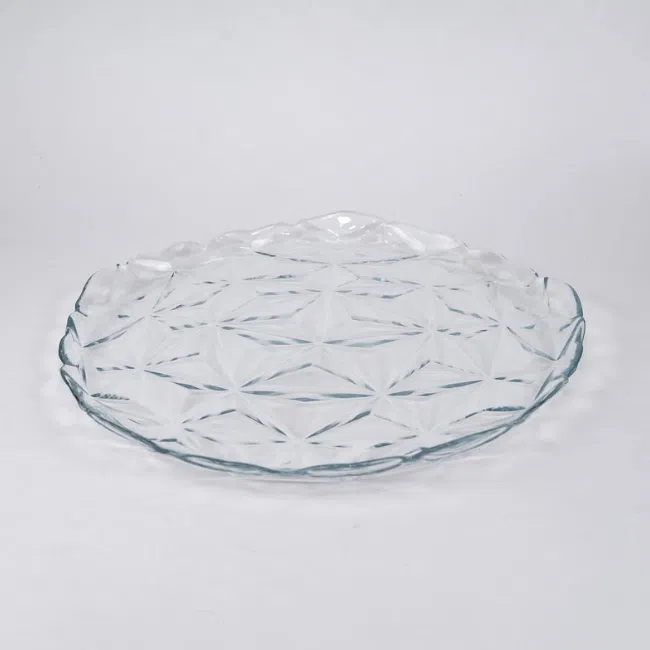 Pasabahce Dinner Glass Plate Estrella Set of 6Pcs -28cm- Turkey Made - Image 2