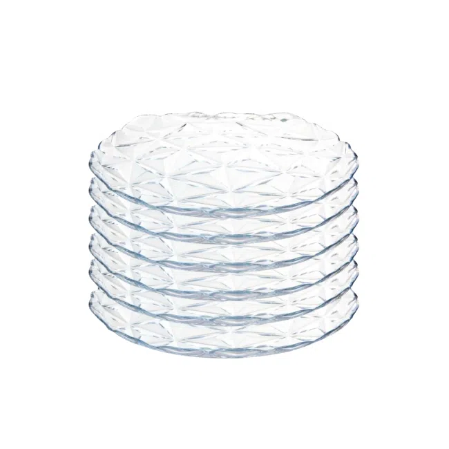 Pasabahce Dinner Glass Plate-7 Pasabahce Dinner Glass Plate