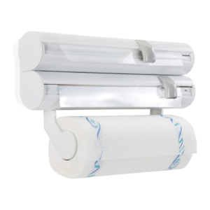 Triple Kitchen Wall-Mounted Roll Holder