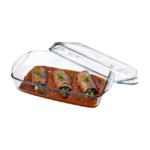 Oven Rectangle Glass Casserole With Cover