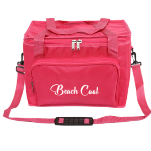 25 liter Thermal Lunch Bag Beach cool-Pink Color