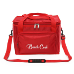 35 liter Thermal Lunch Bag Beach cool-Red Color