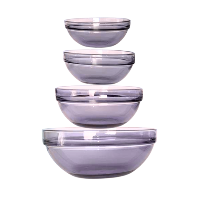 Chef Bowls Set of 4Pcs Purple Color