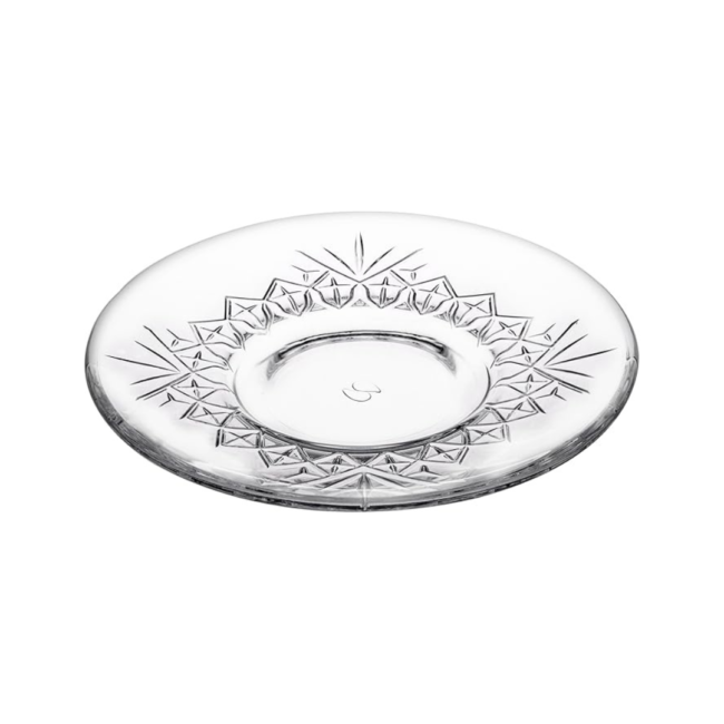 Pasabahce Timeless Tea Plate Set of 6Pcs (12.6cm)