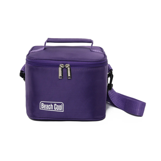 Cubic lunch bag Purple