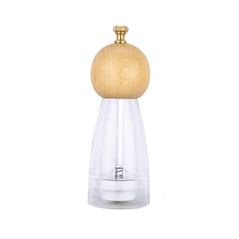 Glass Manual Pepper and salt Grinder