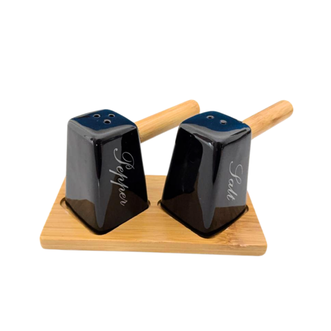 Porcelain Salt & Pepper Set