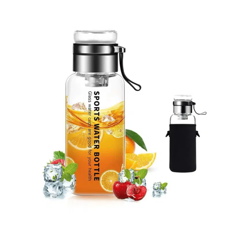 Borosilicate Glass Water Bottle 7