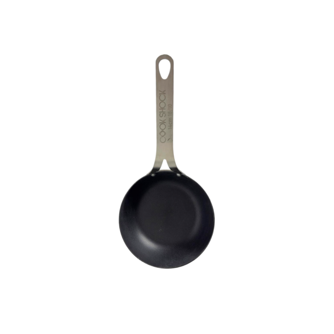 SAS Carbon Steel Pan 14cm with Enameled Teflon Coating Cook Shock