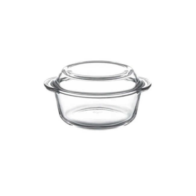 Small Oven Round Glass Bowl