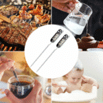 ⁦ترمومتر طعام إلكتروني لاختبار درجة حرارة السوائل والماء وحليب الأطفال⁩ - الصورة ⁦7⁩