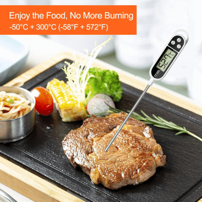 ⁦ترمومتر طعام إلكتروني لاختبار درجة حرارة السوائل والماء وحليب الأطفال⁩ - الصورة ⁦5⁩