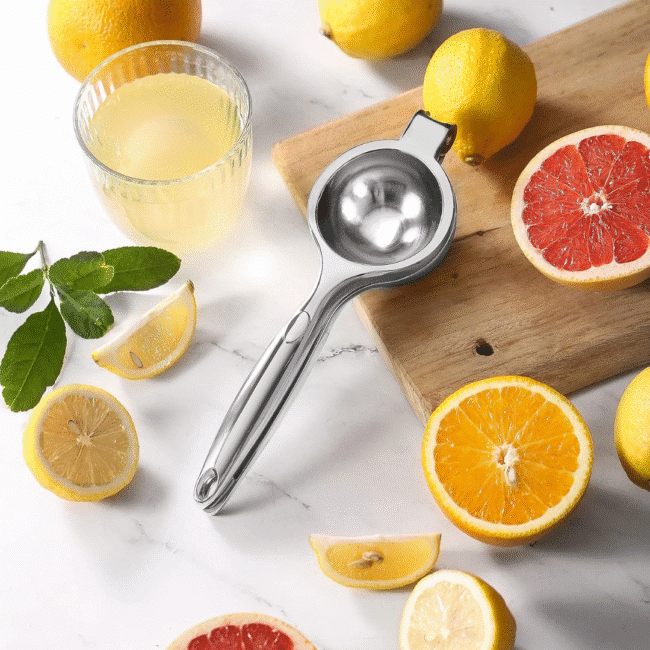 ⁦عصارة ليمون من الستانلس ستيل عالية الجودة 20 سم⁩ - الصورة ⁦5⁩