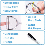 Stainless Steel Potato Peeler Premium Quality - Image 6
