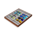 Wooden Sunglasses Organizer Tray