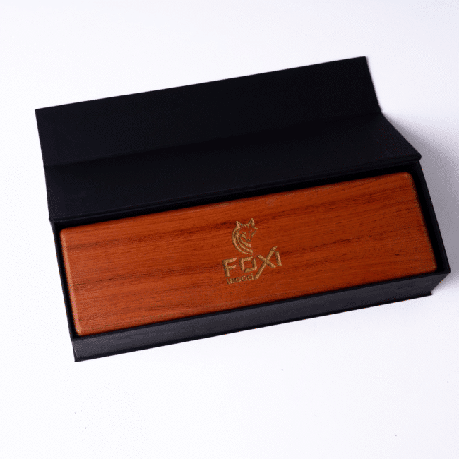 FoxiWood Premium Accessories Wooden Box Organizer -Rosewood - Image 7
