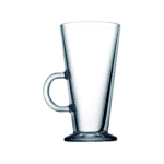 Pasabahce Colombian Coffee Glass Mug with Handle 360ml Set of 6Pcs-Turkey Made - Image 2