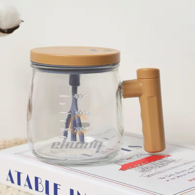 Self Stirring Coffee Mug, 400ML Chargeable Electric High Speed Mixing Cup - Image 7