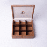 Wooden Tea Box-9 Slot-Beech Wood