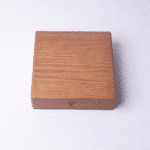 ⁦علبة شاي خشبية فاخرة من فوكسي وود – 9 فتحات –مصنوعة من خشب الزان -بني⁩ - الصورة ⁦3⁩