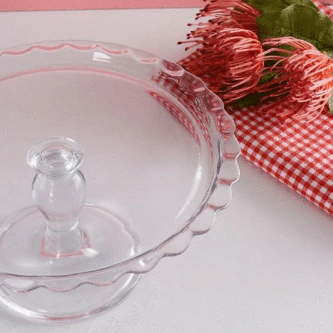 ⁦حامل كيك صغير من بشابشتي باتيسيري، مقاس 26.4 سم - صناعة تركية⁩ - الصورة ⁦3⁩