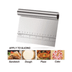 ⁦قطاعة عجين من الفولاذ المقاوم للصدأ لتحضير دقيق في المطبخ⁩ - الصورة ⁦9⁩