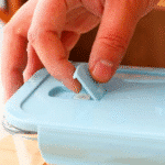 Borosilicate Glass Food Storage Containers Set with Lids (1040-640-370ml)-Heat and freeze resistant - Image 5