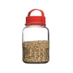 Pasabahce Harvest Large Jar 8L With Red airtight Lid (34.5*20CM)-Turkey Made - Image 4