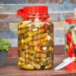 Pasabahce Harvest Large Jar 8L With Red airtight Lid (34.5*20CM)-Turkey Made - Image 6