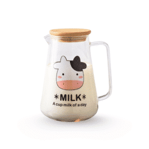 Heat Resistant Glass Milk Pot 1