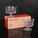 طقم أكواب آيس كريم بشابشتي رين من قطعتين (240 مل) صنع في تركيا - الصورة 2