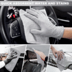 Mintra Microfiber Cleaning Towel 40 X 40 CM -Grey Color - Image 2