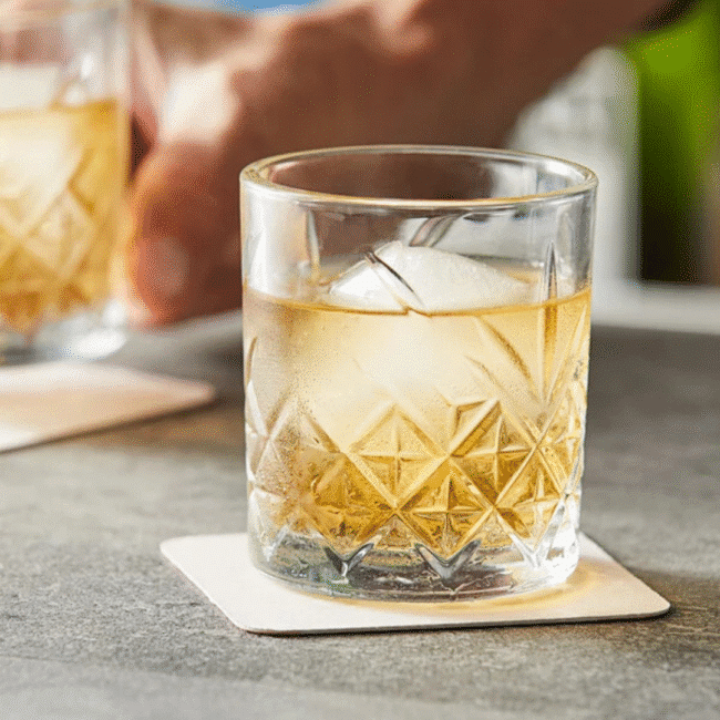 Pasabahce Timeless Old Fashioned Glass Set of 4Pcs – 205ml - Image 2