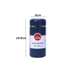 Premium Small Thermal Mug 300ml Stainless Steel- Navy Blue - Image 5