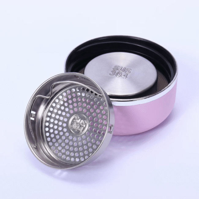 Premium Small Thermal Mug 300ml Stainless Steel- Navy Blue - Image 3