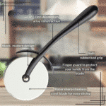 Premium Stainless Steel Pizza Cutter - Image 5